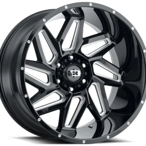 Vision Wheel Off-Road – 361 SPYDER – Black – 20″x10″ -25mm – Summer Wheels – 361-20073GBMS-25